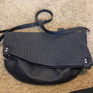 Chinese Laundry navy blue satchel